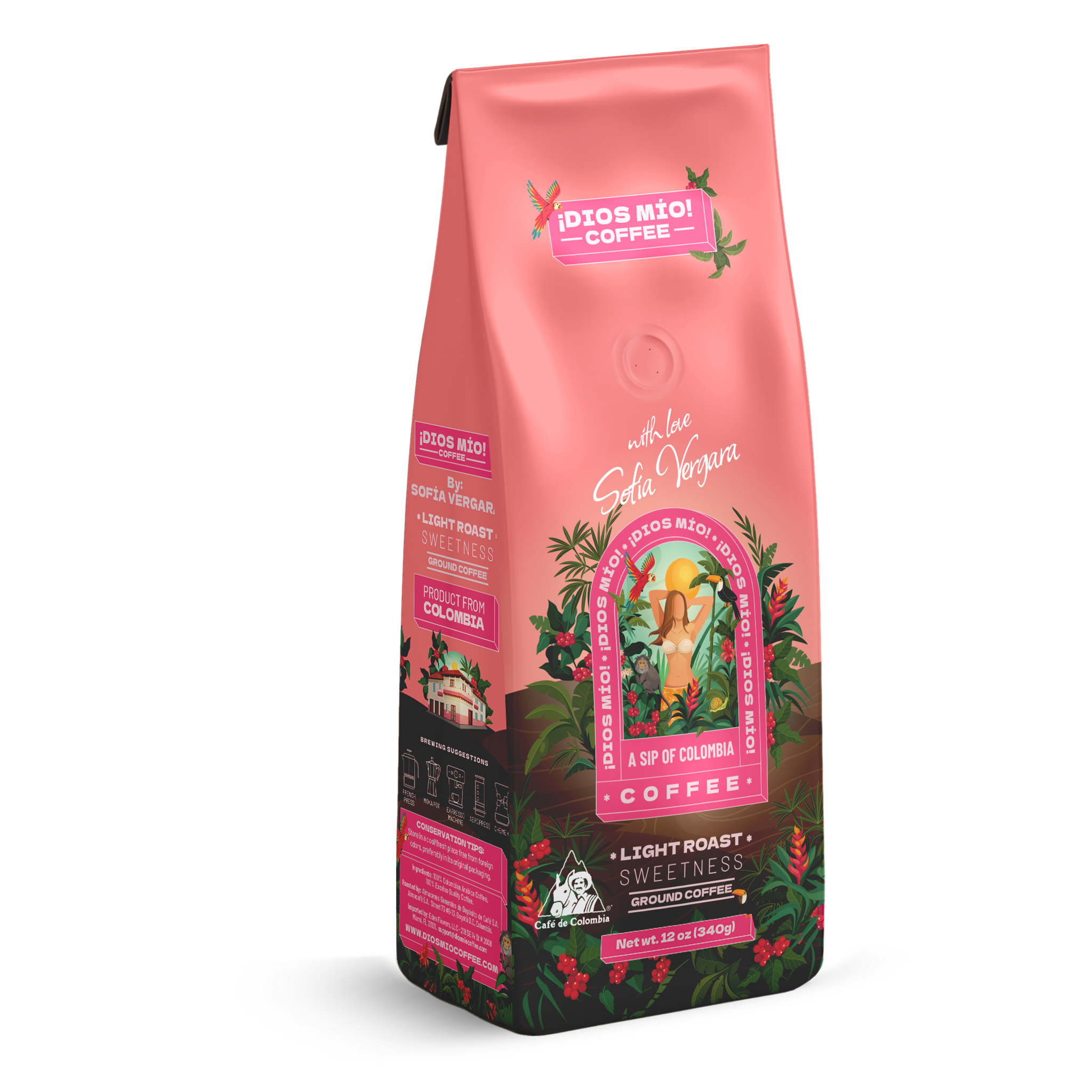 Café molido – Tostión suave – 340 gr