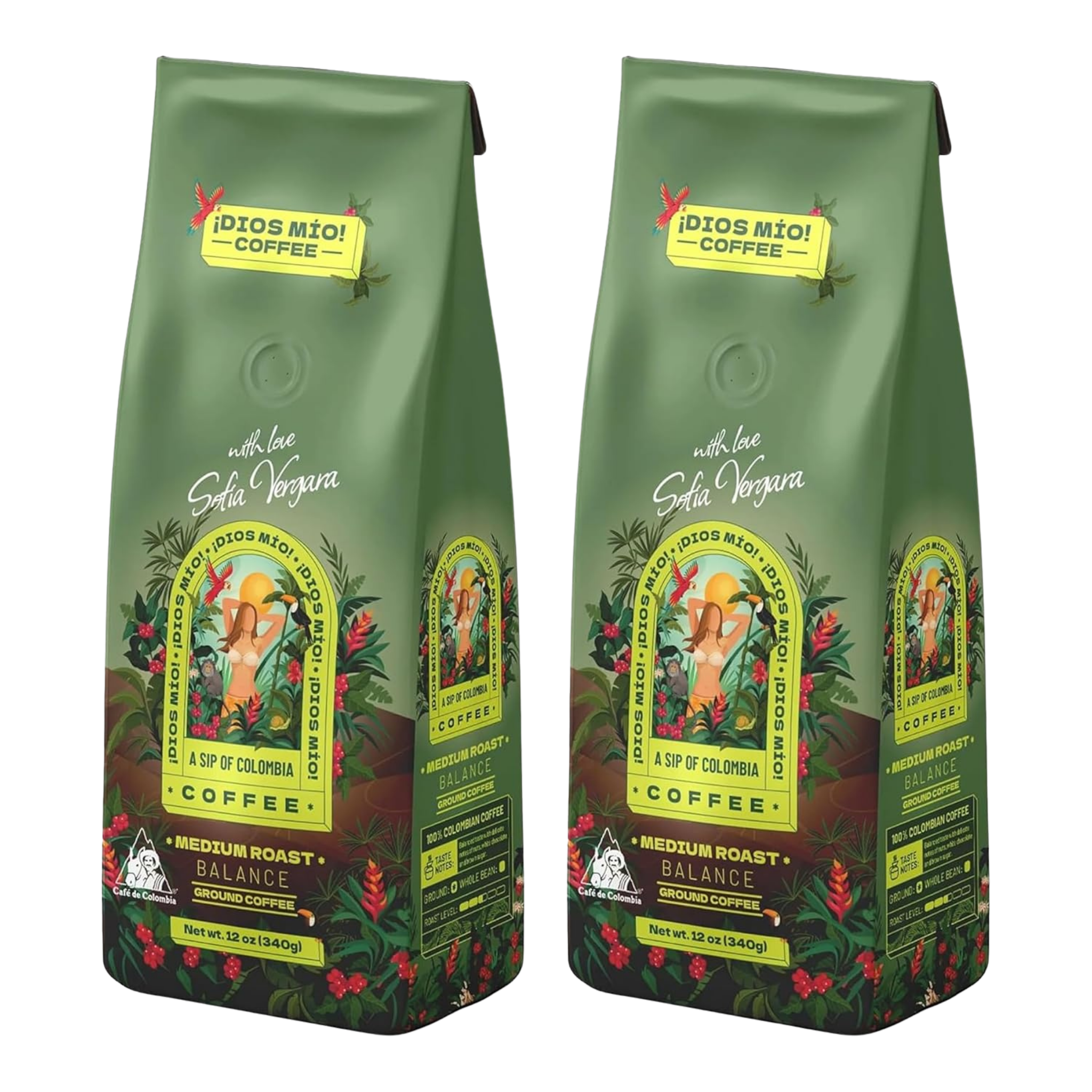 Café molido – Tostión media – 340 gr - Pack x2