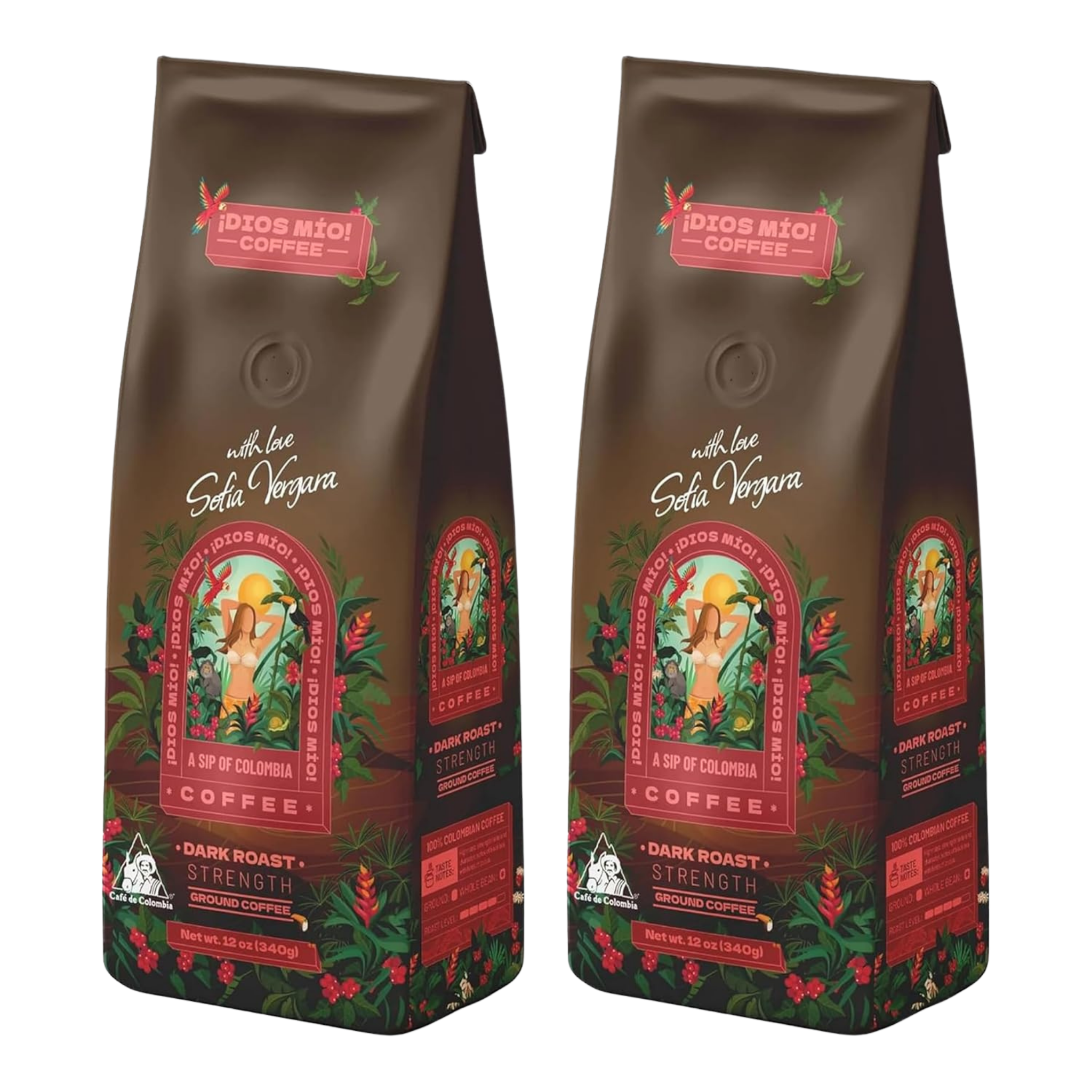 Café molido – Tostión fuerte – 340 gr - Pack x2